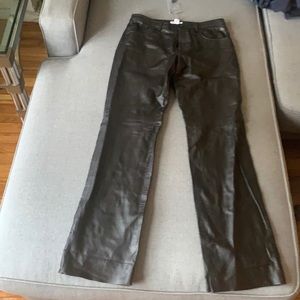 Calvin Klein leather pants